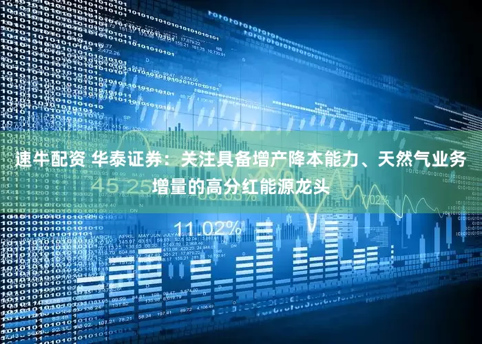 速牛配资 华泰证券：关注具备增产降本能力、天然气业务增量的高分红能源龙头